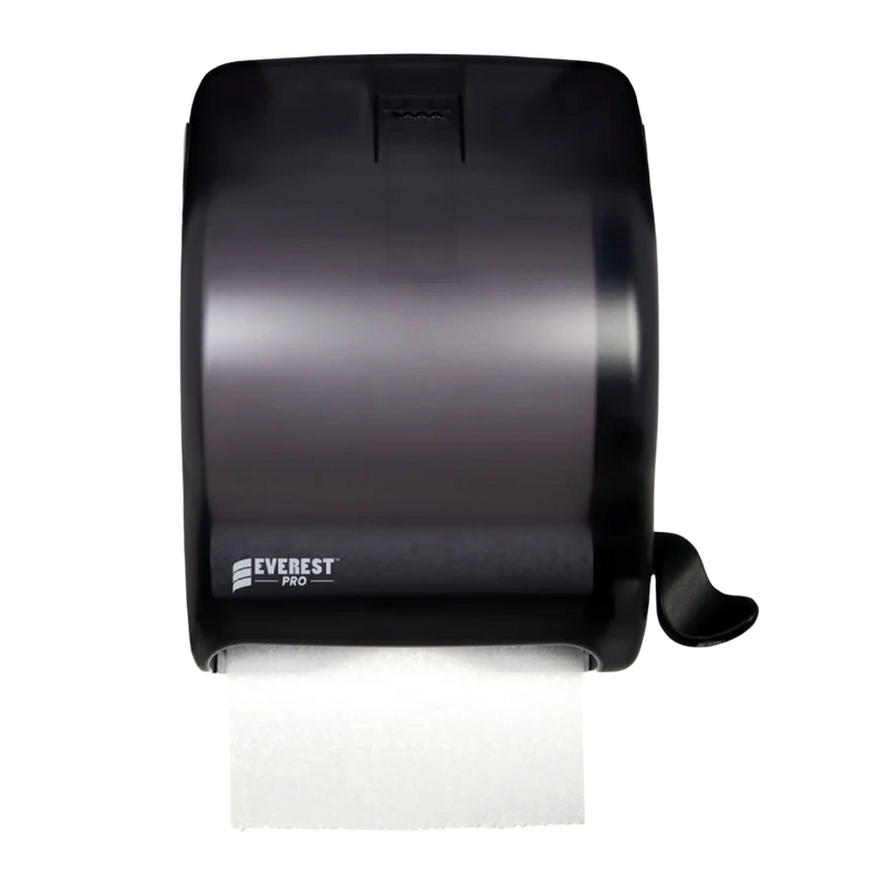 8" Roll Towel High Capacity Dispenser With Ergonomic Lever SJT950TBK - Each
