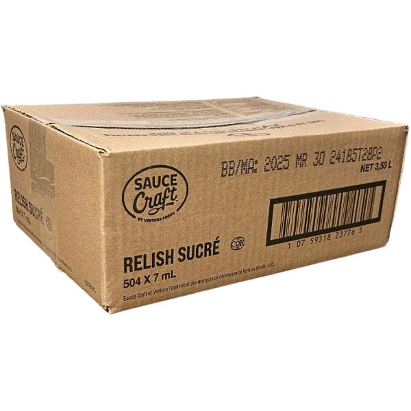 Sauce Craft - Sweet Relish Portions - 504 x 7 ml