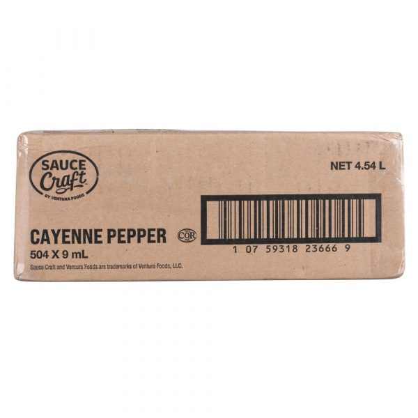 Sauce Craft - Porciones de salsa de cayena - 504 x 9 g