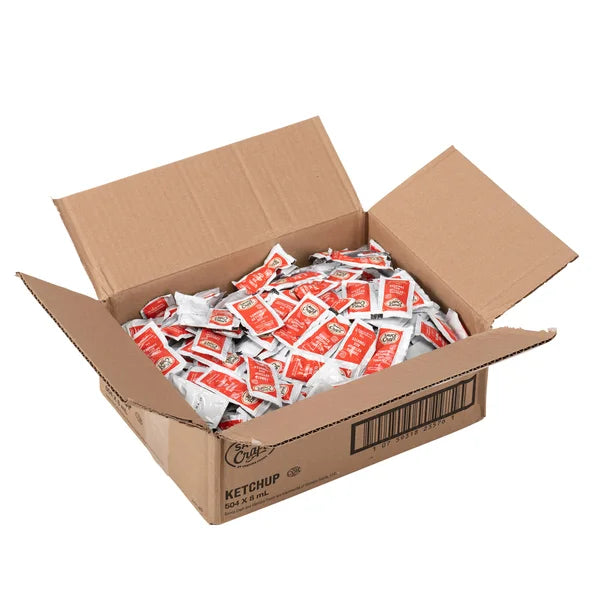 Sauce Craft - Porciones de Kétchup de Tomate - 500 x 8 ml
