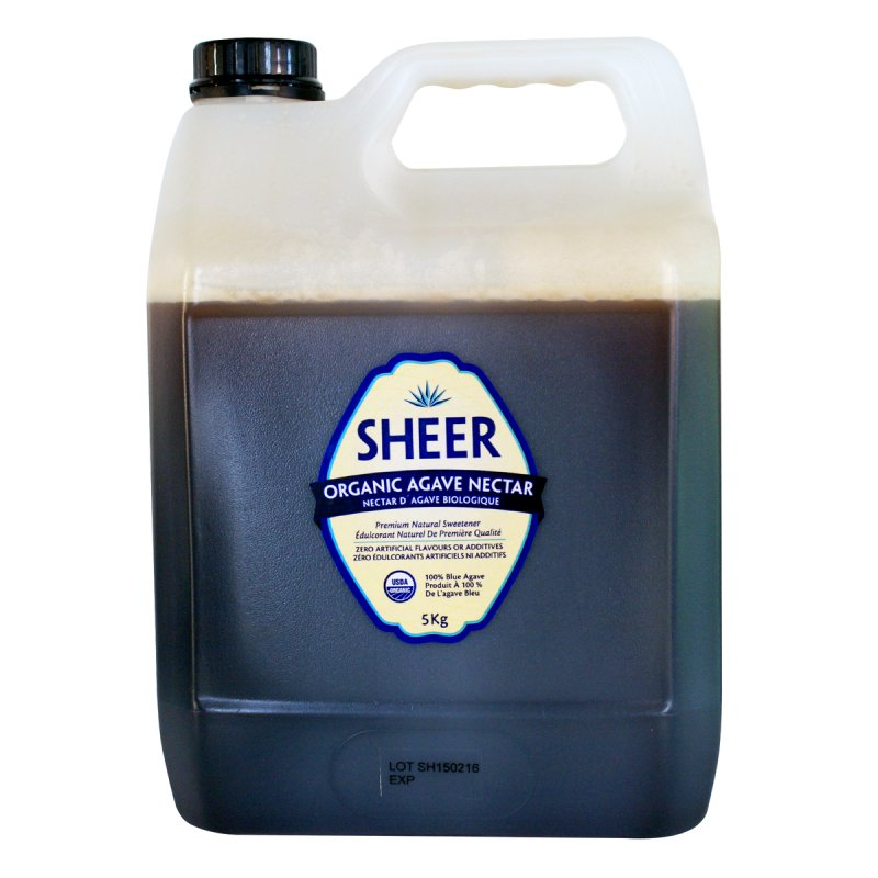 Sheer Organic Agave Nectar - 2 x 5 kg