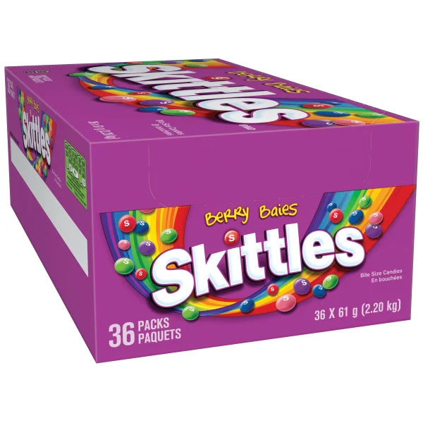 Skittles - Berry Explosion Candy - 36 x 61g