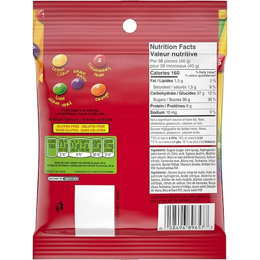 Skittles - Original Chewy Candy - 2 x 191g