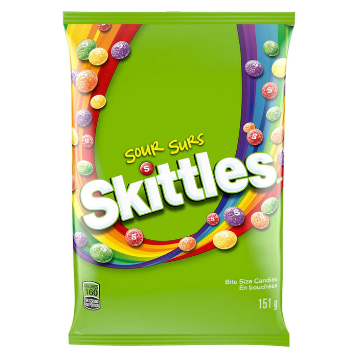 Skittles - Sour Chewy Candy - 2 x 151g