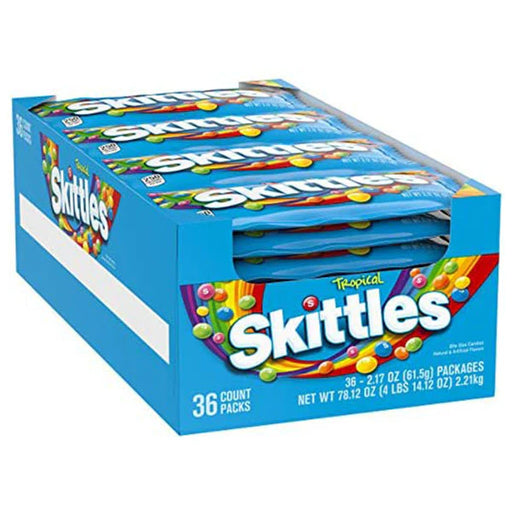 Skittles - Tropical Fruit Candy - 36 x 61g