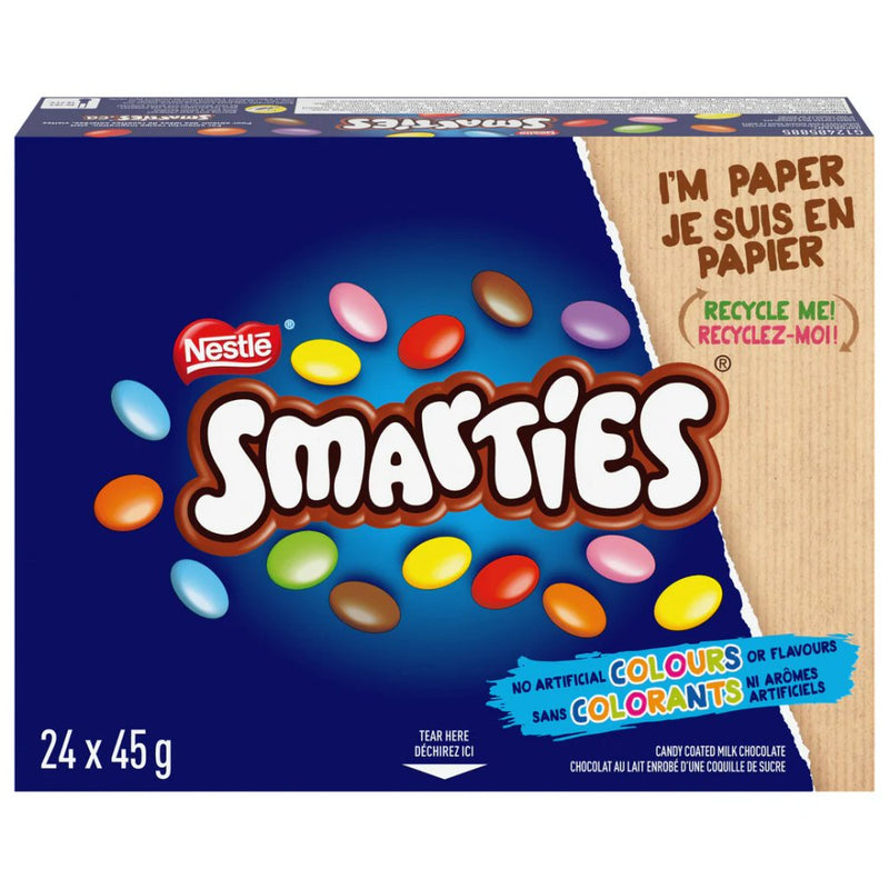 Smarties Regular Milk Chocolate 24 x 45g
