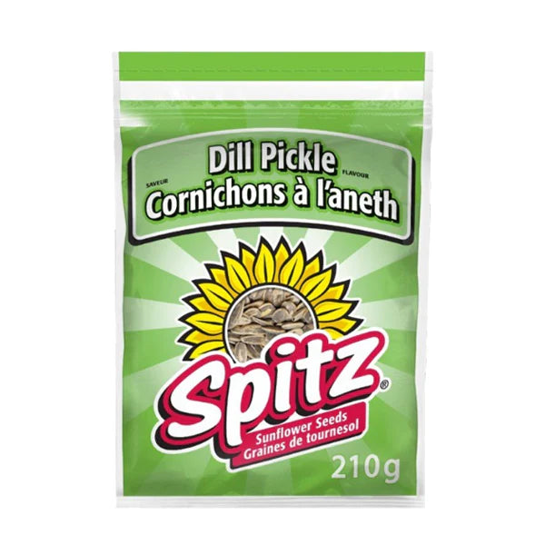 Spitz Dill Pickle Sunflower Seeds 210g