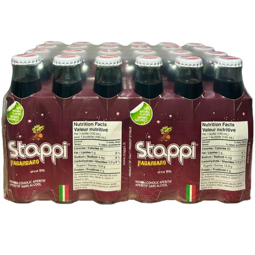 Stappi - Bitter Rabarbaro - 24 x 100 ml