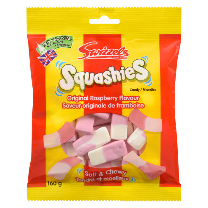 Swizzels - Squashies Original Raspberry - 10 x 160g