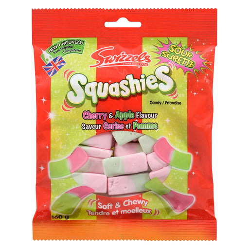 Swizzels - Squashies Cherry & Apple Flavour 160g - 10 Bags