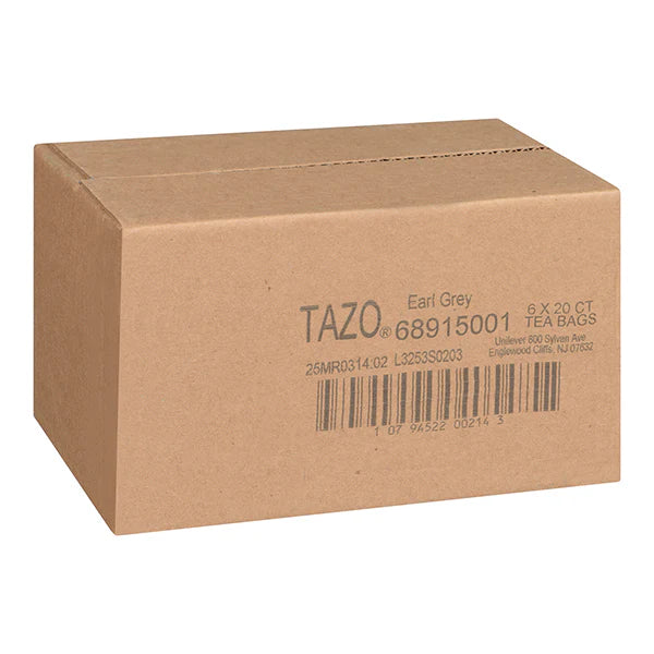 Tazo - Earl Grey Black Tea - 6 x 20 Ct