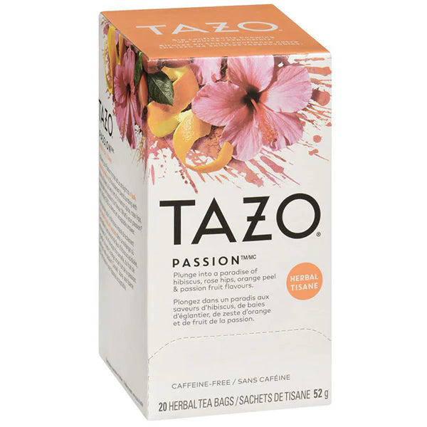 Tazo - Passion Herbal Tea - 6 x 20 Ct