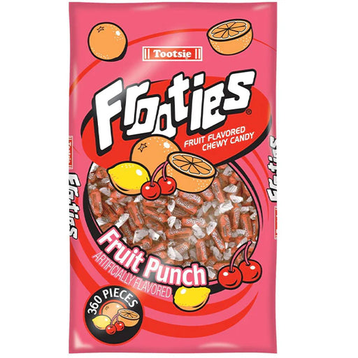 Tootsie Roll - Frooties Fruit Punch Chewy Candy 360 Pieces 38.8 Oz - 1 Bag