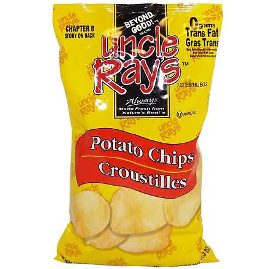 Uncle Rays Regular Potato Chips 130g