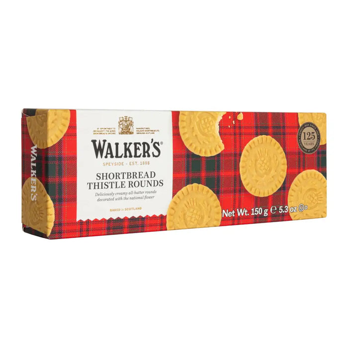 Walkers - Shortbread Rounds Cookies - 12 x 150g