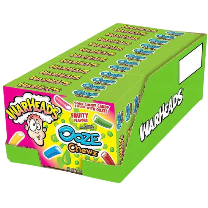 Warheads Ooze Chews Theatre Box 12x99g