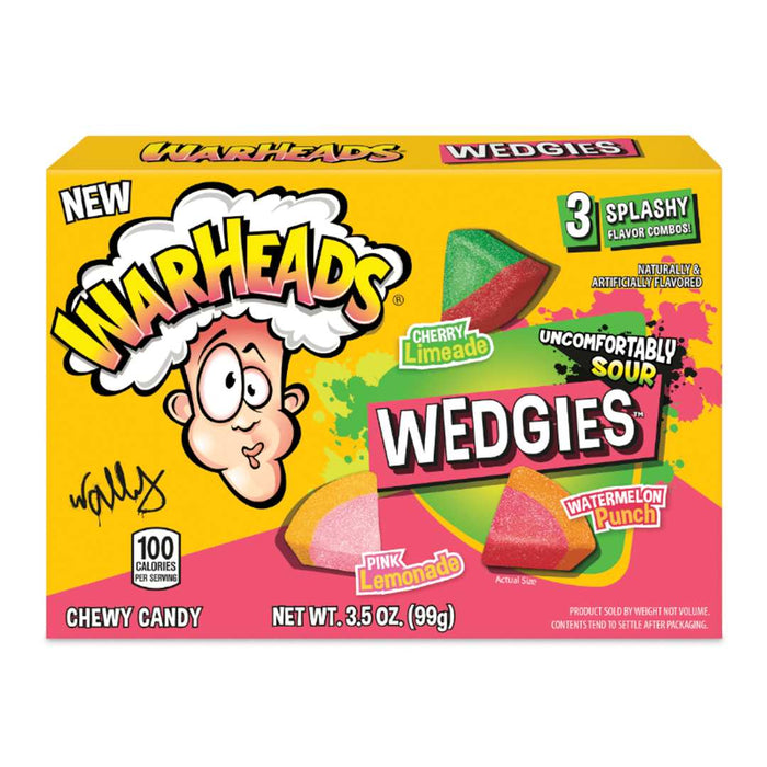 Warheads Wedgies Theatre Box 12x99g