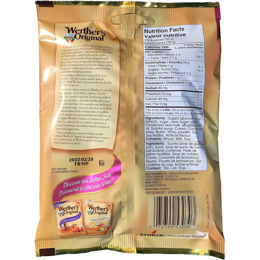 Werther's Original - Soft Creme Caramels - 128g