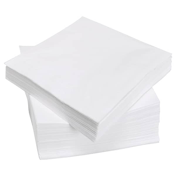 White 1 Ply Lunch Napkins