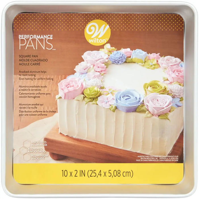 Wilton - Performance Cake Pan 10" Square - Each