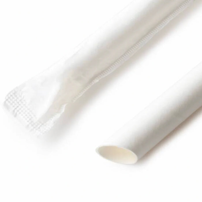 Wrapped paper Bubble Tea Straws Jumbo