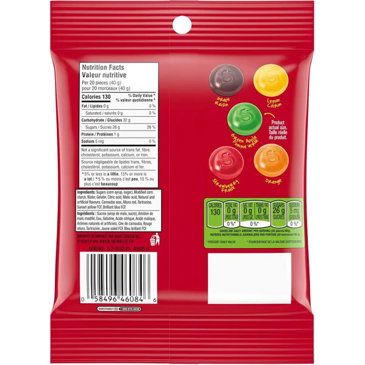 Skittles - Original Gummies Chewy Candy - 12 x 164g