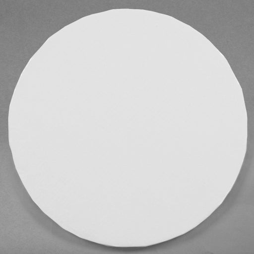 Enjay - 12" Round x 1/2" Thick White Cake Board - 12/Case - Bulk Mart