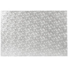 Half Slab Cake Board Silver 13.75