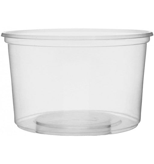 Pro-Kal - PK12SC - 12 Oz Microwavable Plastic Deli Container Clear - 500/Case - Bulk Mart