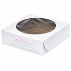 Caja EB - Caja para pasteles o panadería con ventana blanca de 9