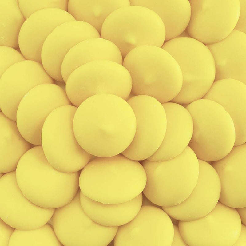 yellow Lemon Compound Discs chocolate