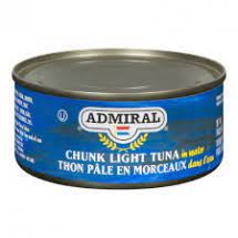 Almirante - Atún Claro Troceado en Agua - 140 g