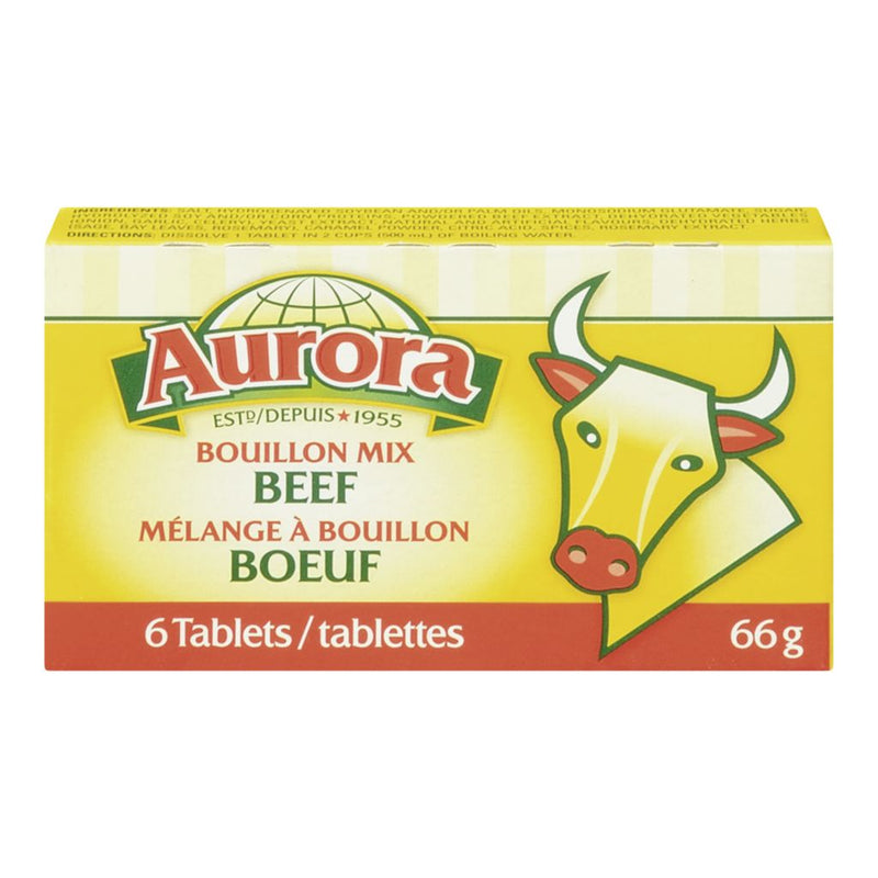 Aurora - Beef Bouillon Cube - 66 g - Bulk Mart