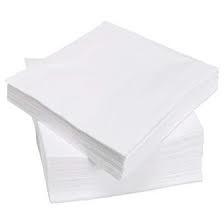 Cascades Pro - N010 - 1 Ply White Beverage / Cocktail Napkins - 4000/Case - Bulk Mart