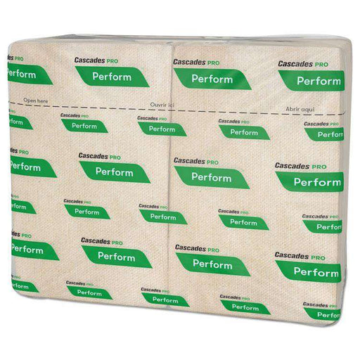 Cascades Pro - T411 Perform Kraft Interfold Napkin 376 Pack - 16/Case - Bulk Mart