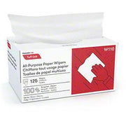 Cascades Pro Tuff Job - 10.25"x 8.1" All Purpose Paper Wipers W110 -125/Case - Bulk Mart