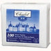 Chalet - 15" x 16" White 2 Ply Dinner Napkins 1/8 Fold - 3000/Case - Bulk Mart