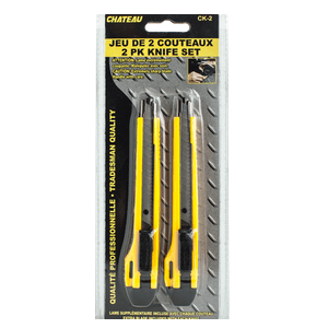 CM - Utility Cutter 2 Pcs - 1 Set - Bulk Mart