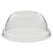 Dart - Clear Dome Lid Wide Straw Slot For 16-24 oz Cups - 1000/Case - Bulk Mart