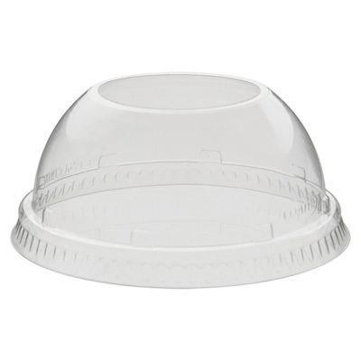 Dart - Clear Dome Lid Wide Straw Slot For 16-24 oz Cups - 1000/Case - Bulk Mart