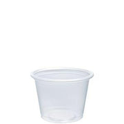 Dart Conex - 100PC - 1 Oz Plastic Portion Cup - 2500/Case - Bulk Mart