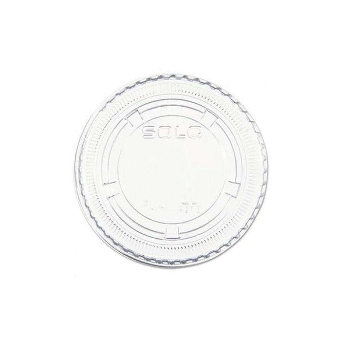 Dart - PL4N - Lids For 3.25 & 4 oz Plastic Portion Cup - 125/Pack - Bulk Mart