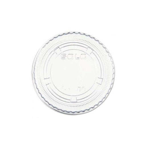 Dart - PL4N - Lids For 3.25 & 4 oz Plastic Portion Cup - 2500 / Case - Bulk Mart