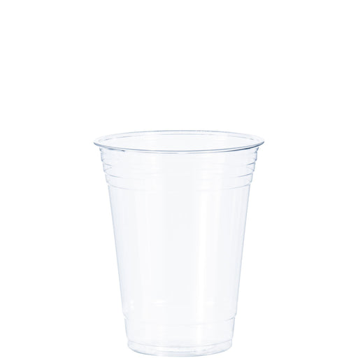 Dart Solo Clear TP16D - 16 Oz PET Plastic Clear Cup - 20 x 50 / Case - Bulk Mart