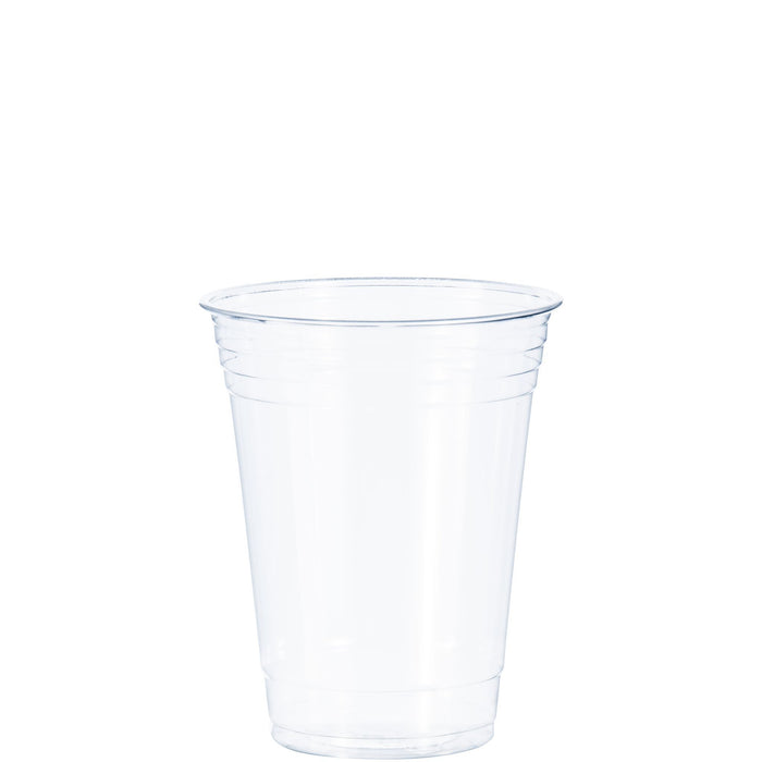 Dart Solo Clear TP16D - 16 Oz PET Plastic Clear Cup - 20 x 50 / Case - Bulk Mart