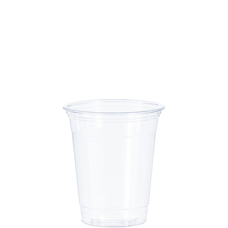 Dart Solo TP12 - 12 Oz PET Plastic Clear Cup - 20 x 50 / Case - Bulk Mart