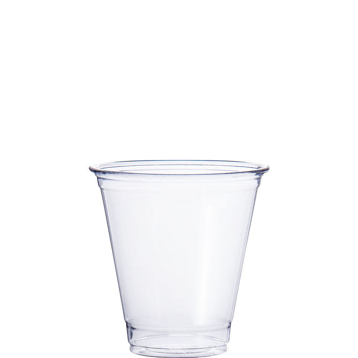 Dart Solo TP12S - 12 Oz Squat PET Plastic Clear Cup - 20 x 50 / Case - Bulk Mart