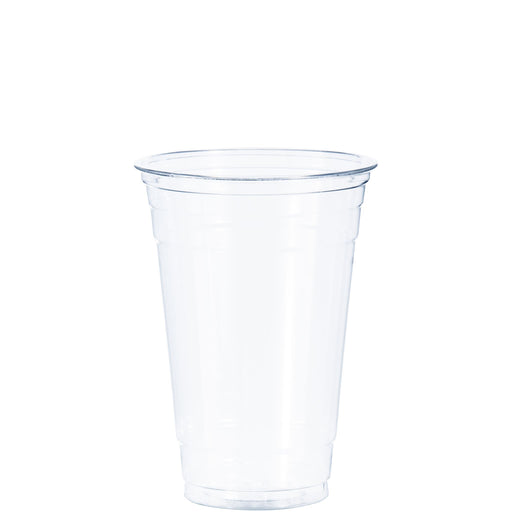 Dart - TP20 Solo Ultra Clear 20 oz PET Plastic Cold Cup - 12x50/Case - Bulk Mart