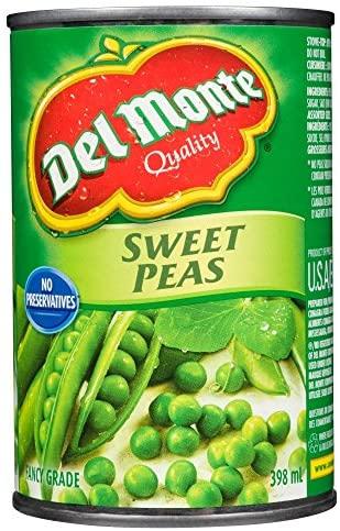 Del Monte - Sweet Peas - 398 ml - Bulk Mart