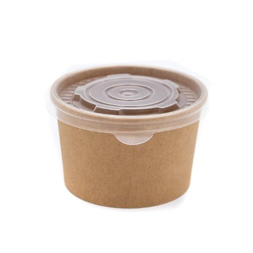 DURA - 4 Oz Kraft Paper Food Container - 1000/Case - Bulk Mart